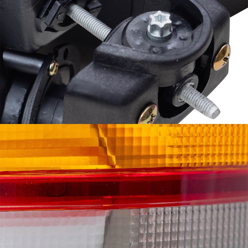 99-02 Silverado 1500/2500 Headlight Assemblies and Tail Light Unit 4 Pc ...