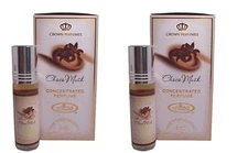 Al-Rehab Choco Musk Long Lasting Attar 6 ML For Unisex Pack Of 2