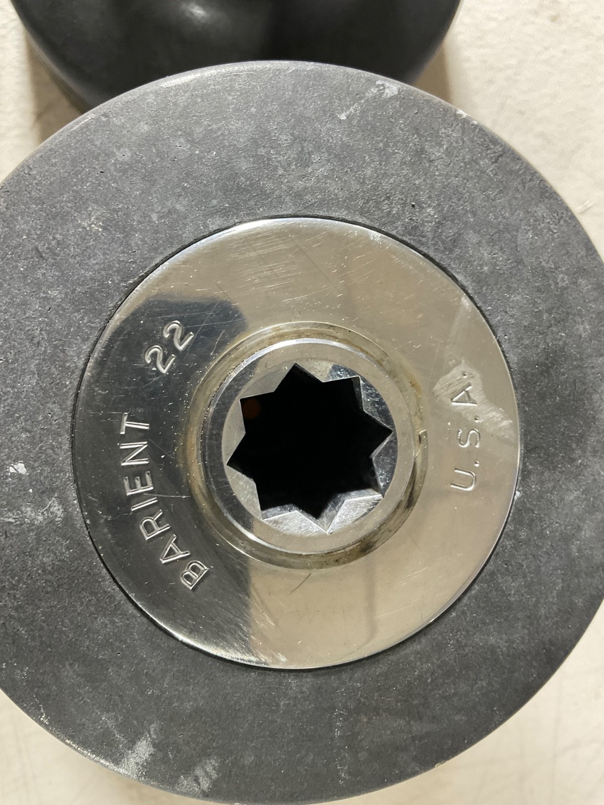 Pair Barient 22 2 speed winches. Pawls good. Needle bearings good.