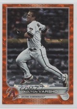 2022 Topps Series 2 Orange Foilboard /299 Daulton Varsho #394 1bp7