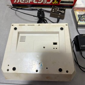 EPOCH CASSETTE VISION Jr Console Only No tested With 2 Games s2270M
