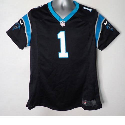 Nike Women's Carolina Panthers Cam Newton NFL On Field Jersey Black Size XL