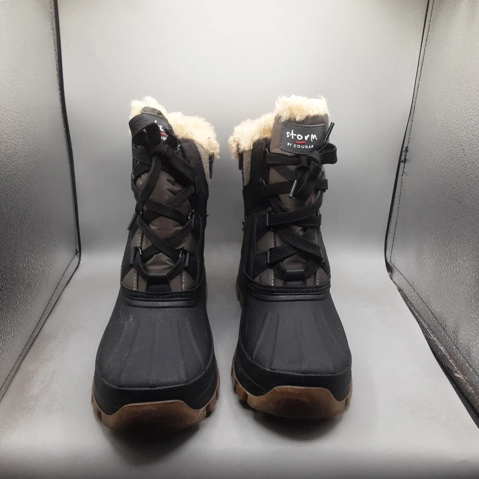 Botas de invierno impermeables para mujer Cougar Fjord Fury 9M negras E59 Foto 2 de 4