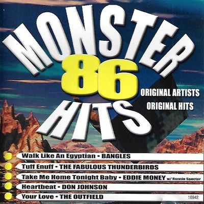 Monster 86 Hits by Various Artists (CD, 2000, Platinum)