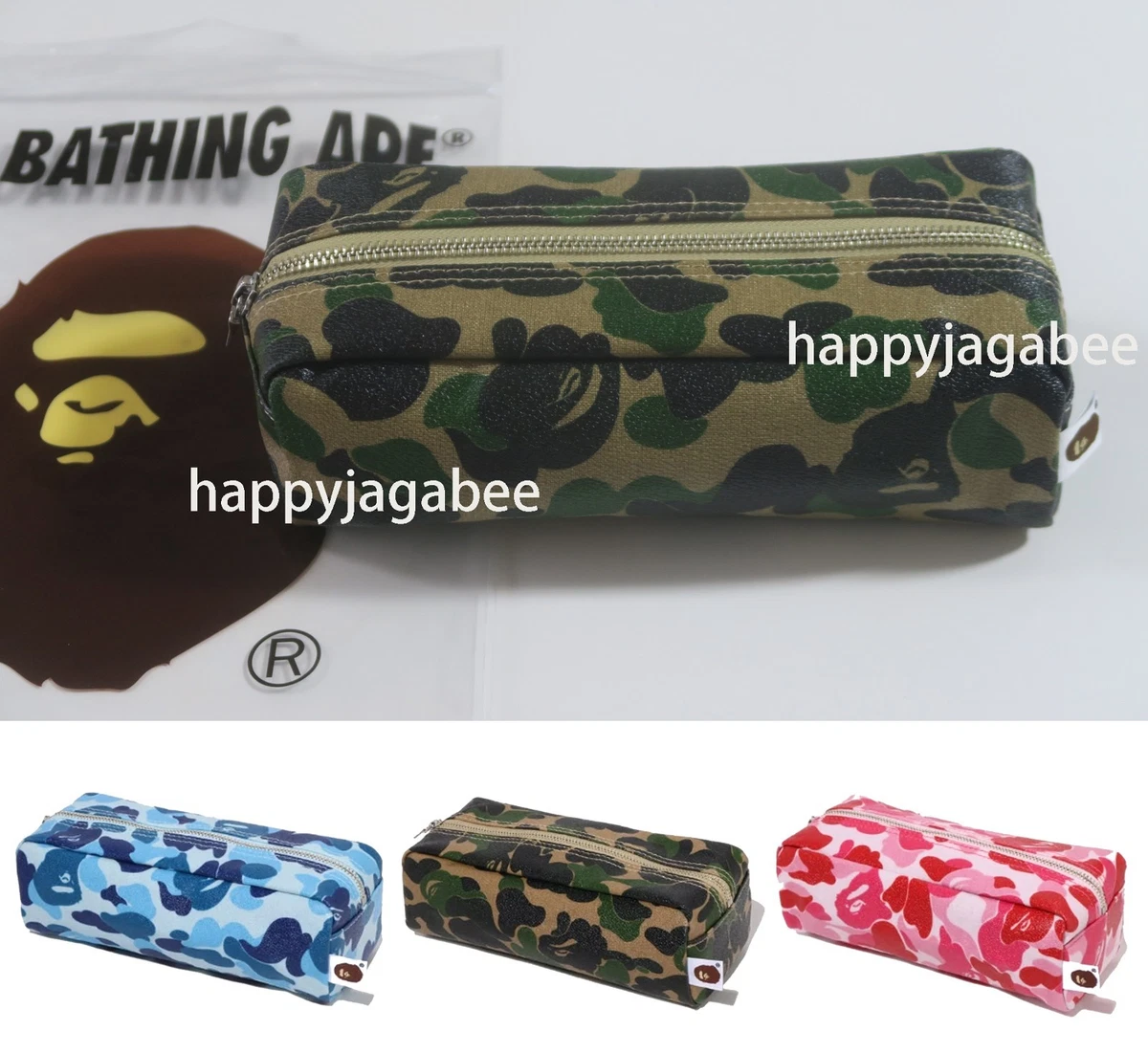 A Bathing Ape Green Wallets for Men for sale | eBay