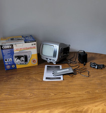 COBY CX-TV6 5  Portable Black/White TV AM/FM Radio