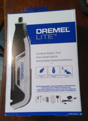 DREMEL LITE 7760  4V VAIRABLE SPEED LITHIUM LON CORDLESS ROTARY TOOL KIT