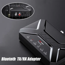 External Antenna Bluetooth Audio Adapter TX/RX AUX+RCA+USB PC TV Car Home Stereo