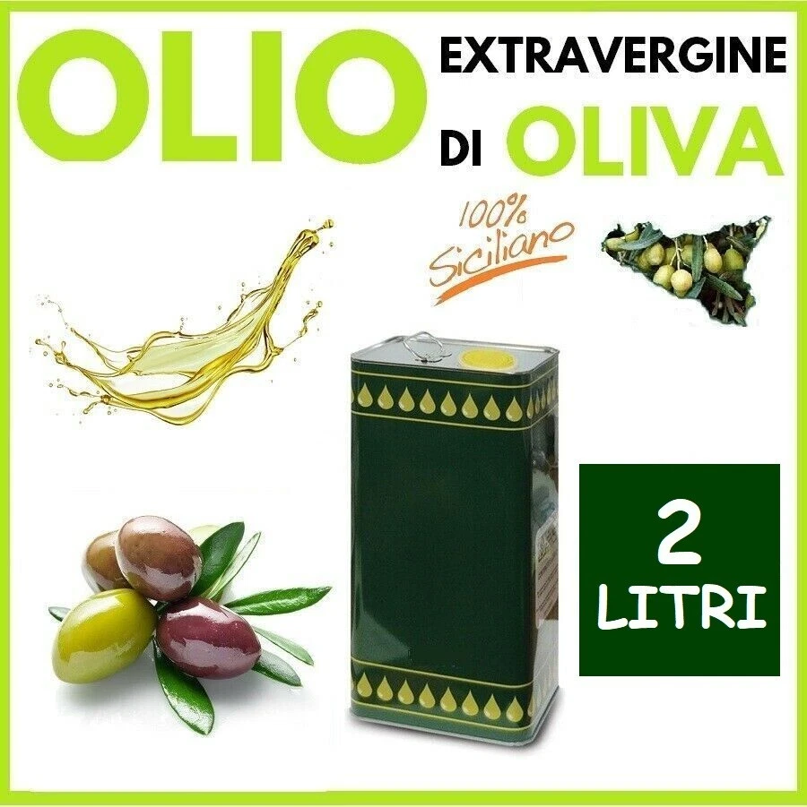 EXTRA VIRGIN OLIVE OIL ITALIAN EVO SICILIAN GOLD NOVELLO 2025 CAN 0,5/1/2/3/5 L - Image 3 of 4