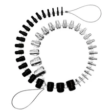 	Xxzhiho Thread Checker Nut & Bolt -44 Bundle Thread Checker Nut And Bolt Che...