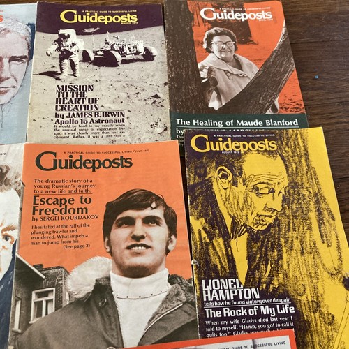 1972 Guideposts Lot Harry Reasoner James Irwin Lionel Hampton Roger Staubach - Picture 3 of 4