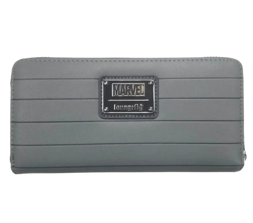 LOUNGEFLY X MARVEL WINTER SOLDIER RED STAR ZIP-AROUND WALLET PURSE BRAND NEW - Picture 2 of 5