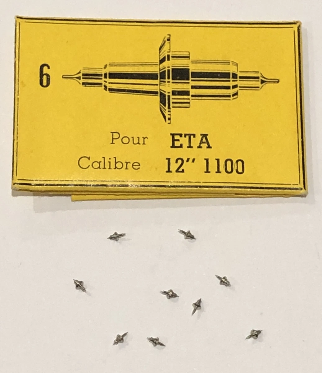 Axe De Balancier Pour Montre Cattin 66 - Pièce Détachée Acier - France