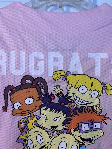 Nickelodeon Girls “RUGRATS” Size S Tunic Pink/White/Multicolored Graphics - Picture 12 of 14