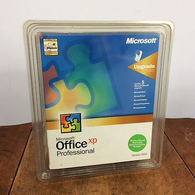 New! VTG Windows Office XP Professional Upgrade Software Operating System
