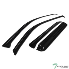 Topline For 2002-2009 Trailblazer/Envoy Sun Rain Guard Vent Shade Window Visors