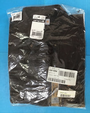 Carhartt Mens Heavyweight Button Down Long Sleeve Shirt Workwear Brown Large NEW