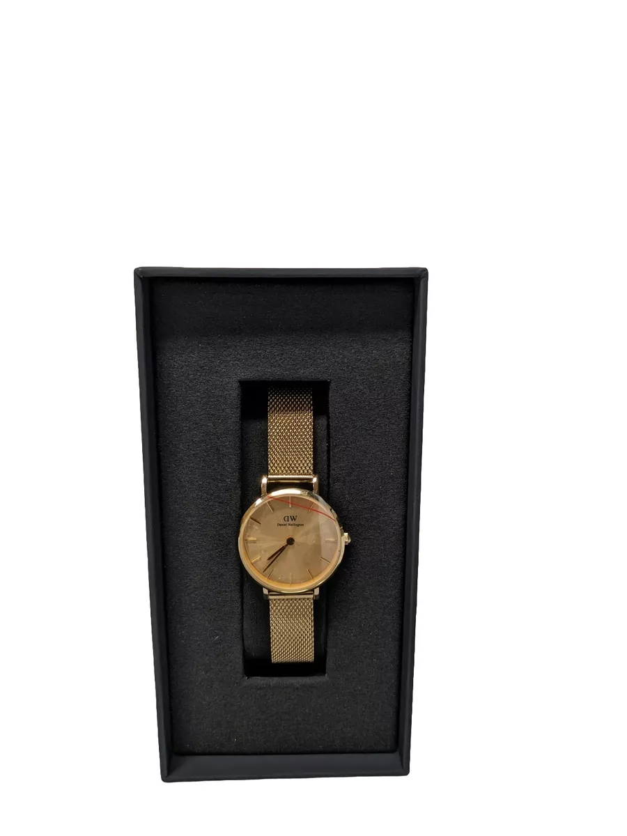 Petite gold shop watch
