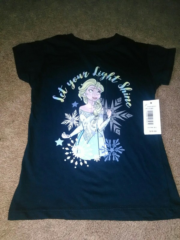 Toddler Girl Tee Shirt Disney Frozen 2 * Elsa (Size 3T) * New w/tag! 