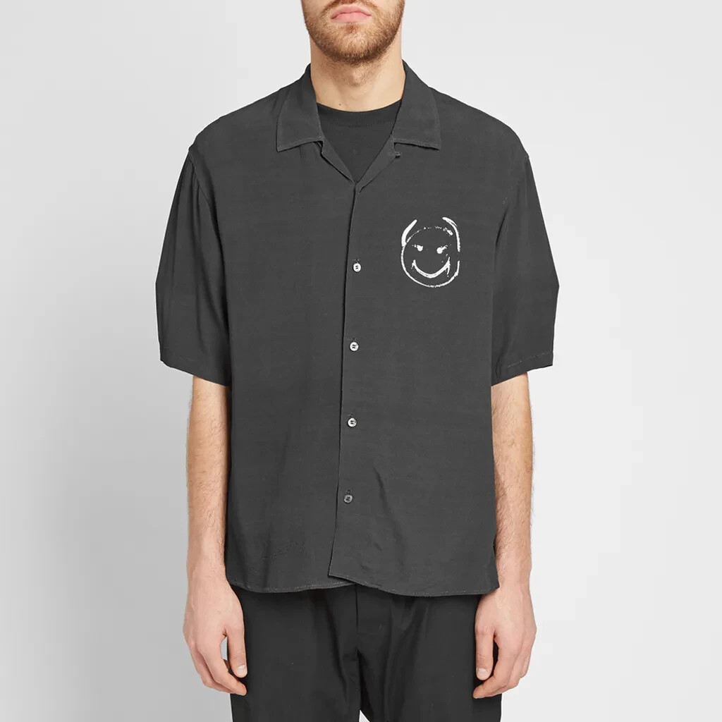 UNDERCOVER SMILEY SHIRT BLACK size 3 | eBay