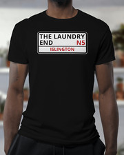 THE LAUNDRY END T Shirt | Highbury Arsenal's Old Stadium Islington North London