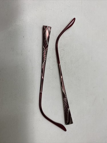 MARCHON TRES JOLIE 140mm CRANBERRY MIST RED 130mm TEMPLE ARM PARTS EX24