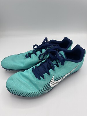 Nike Zoom Rival M 9 Track Racing Cleats Shoes Women's Sizes Blue
