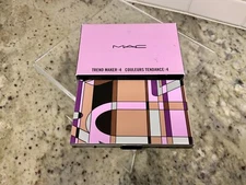 MAC TREND MAKER: 4 FACE Palette NIB Limited Edition PLUMFUL LIP SHELL BASE RARE