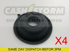 4 X Kawasaki ZX 1000 B ZX10R NINJA 88-90 Carb Carburettor Diaphragm Repair Kit 