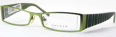 VULKAN by IVKO V657 297 GREEN / BLACK EYEGLASSES GLASSES FRAME 49-17-135 Germany