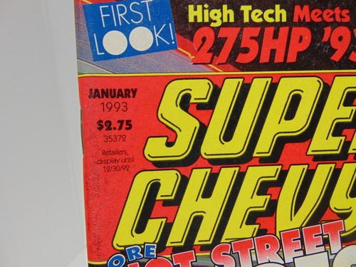 Super Chevy Magazine Volume 22 Number 1 January 1993 - Picture 6 of 7