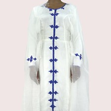Ethiopian Dress, Habesha Kemis, Traditional Women's Clothes