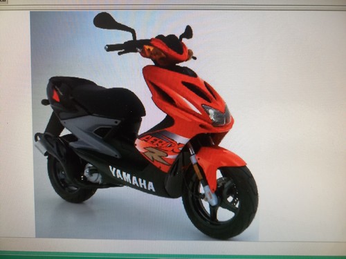 GAMBALE FORCELLA SX YAMAHA AEROX 50 100 DAL 1997 AL 2012 ORIGINALE NUOVO - Foto 7 di 7
