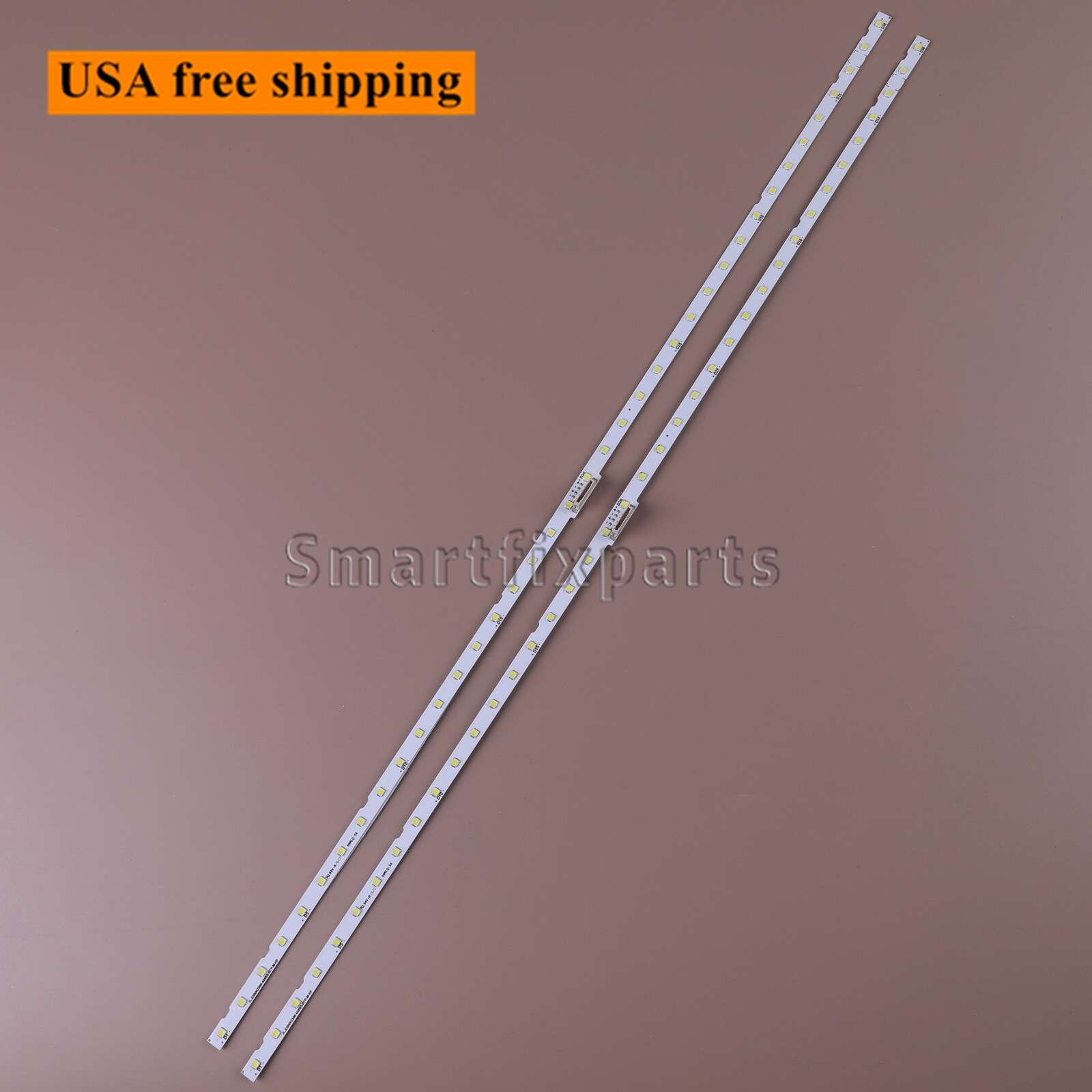 LED Strips(2) for Samsung UN50NU6900 UE50NU7400 BN96-45952A V8N1-500SM0-R0
