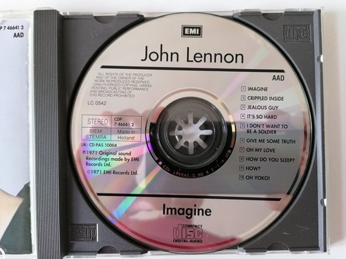 John Lennon - Imagine (1971) 077774664127 CD in Top Zustand - Bild 5 von 6