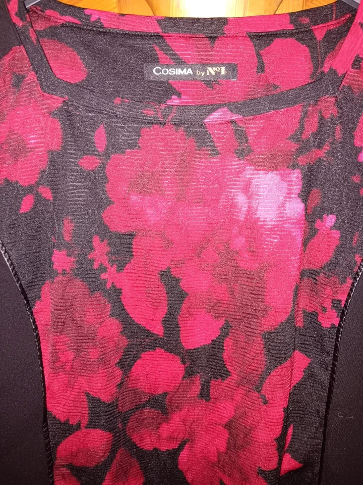 Schickes COSIMA by No1 Tunika- Kleid Gr. 42 Wie Neu  - Bild 4 von 4