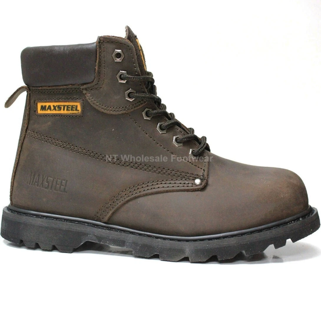 Cotswold Mens Siddington Commando Boot - Goodyear Welt, Chelsea Style, Brown Leather, Size UK 7 EU 41 - View #8