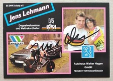 76 Jens Lehmann Radsport Cycling Autogrammkarte original signiert