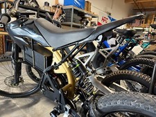 HPC Typhoon / Motoped Made in USA Upgraded Subframe / Black / Aluminum Sub-frame