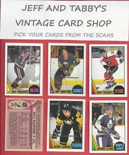 1987-88 OPC HOCKEY STARS/ ROOKIES / SEE SCANS FOR CARD YOU WILL RECEIVE