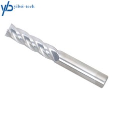 1/2" 4 Flute Long Carbide End Mill 2" LOC 4" Overall Length New