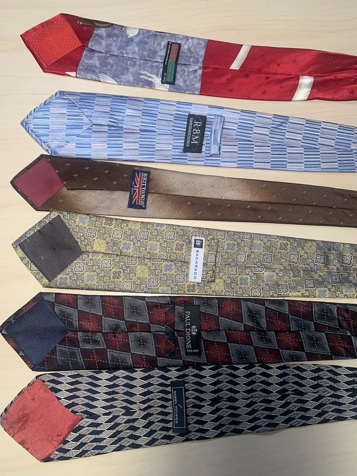 (6) lazos (Bachrach, Paul Dione, Daniel Hechter, RBM Brittania, tradiciones navideñas  Foto 4 de 4