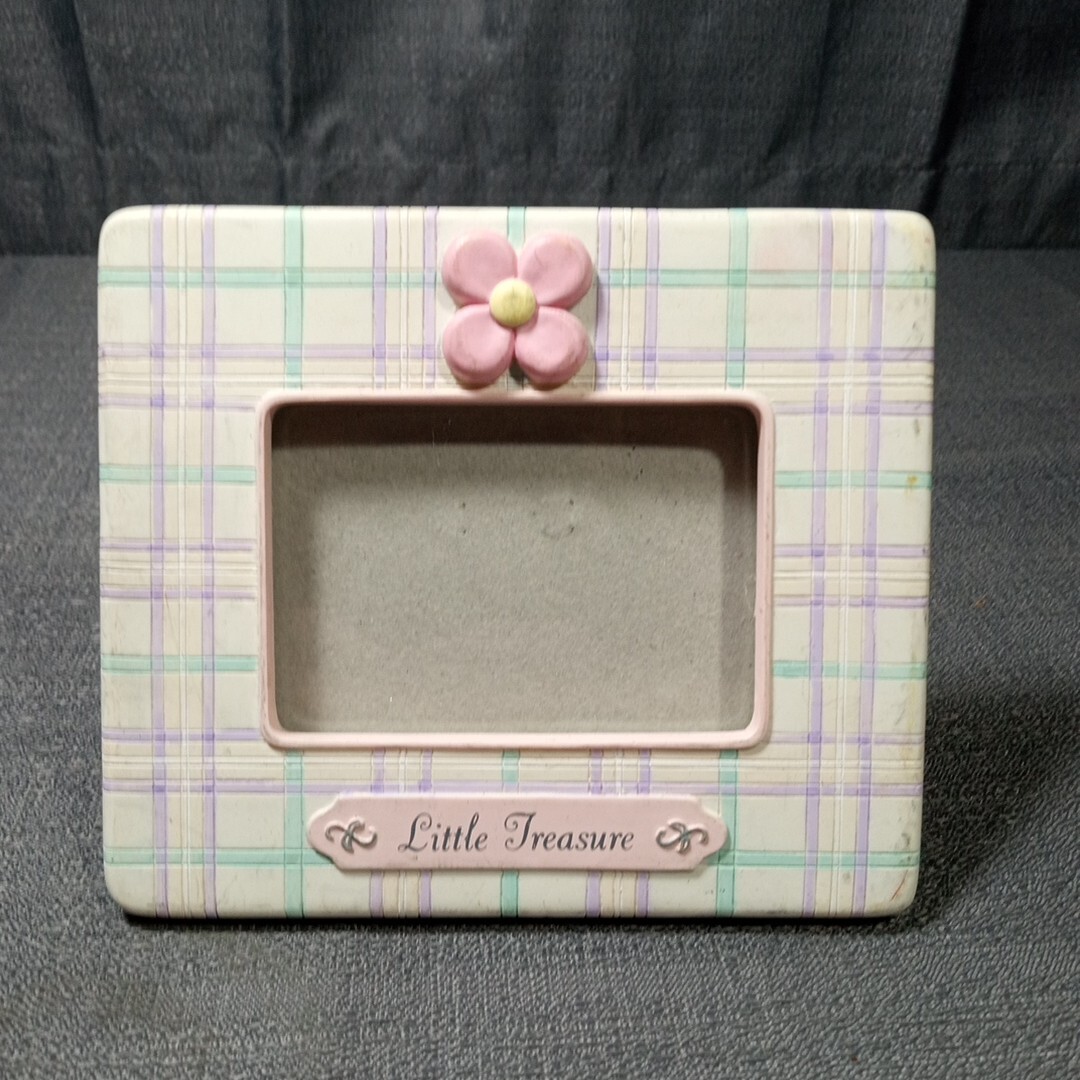 Russ Little Treasure 3D Resin Picture Frame - Baby Girl - Pink