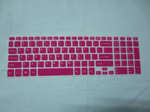keyboard skin for Sony Vaio SVF15A,FIT 15E SVF152A29M SVF152C29M SVF152C29L - Picture 12 of 12