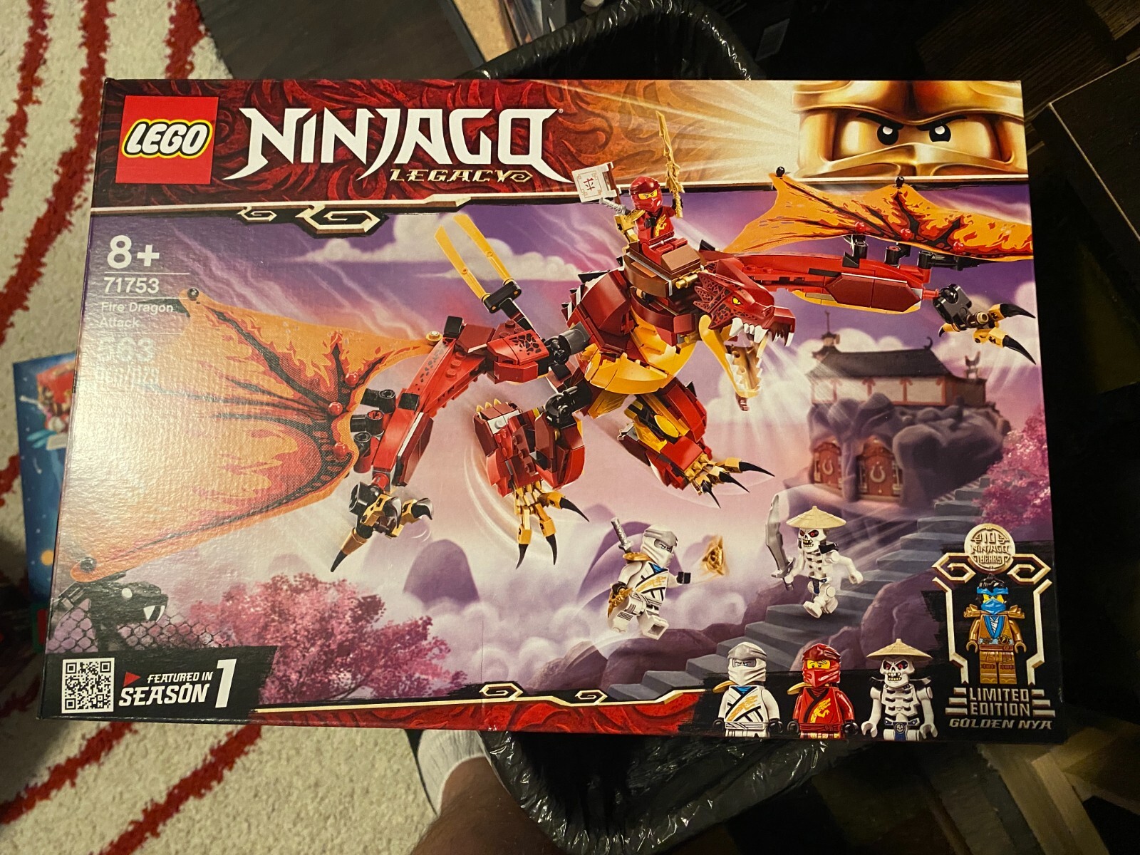 Lego Ninjago Fire Dragon Attack 71753 Retired Sealed Set