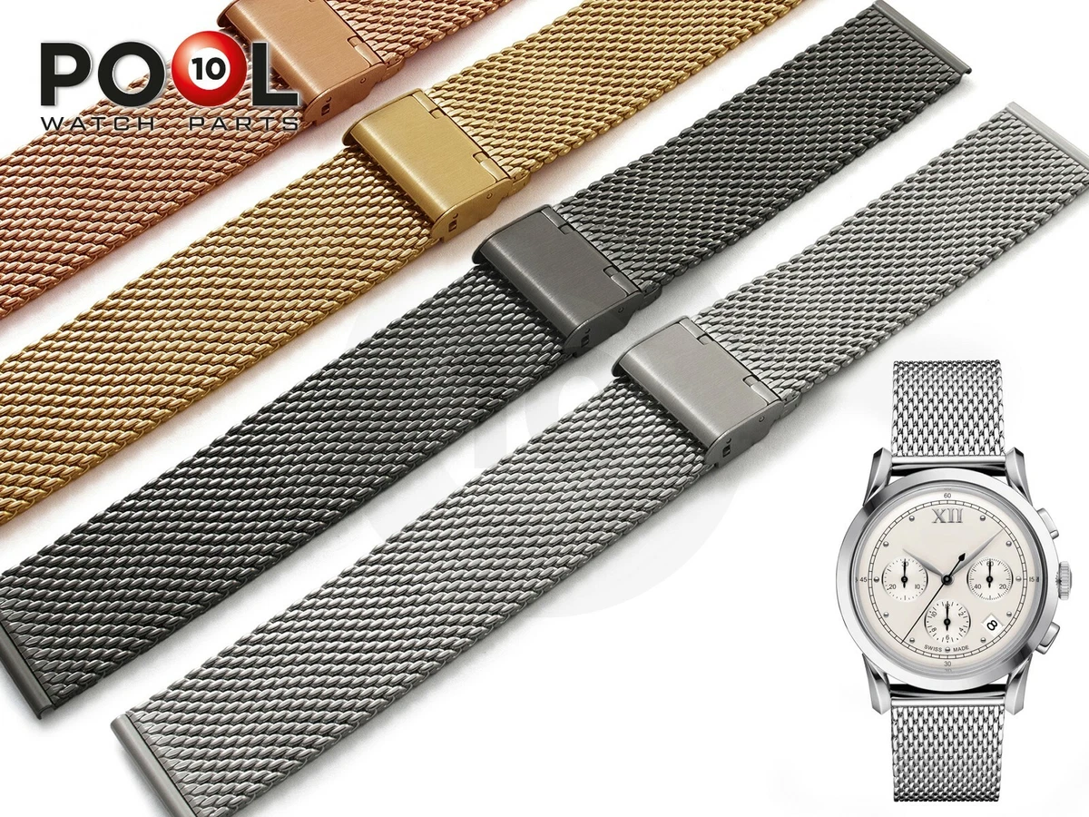 Rotary watch straps stainless steel deals