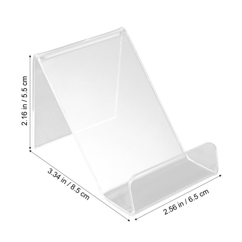 10pcs Transparent Phone Bracket Acrylic Phone Bracket phone display stand - 第 2/12 張圖片