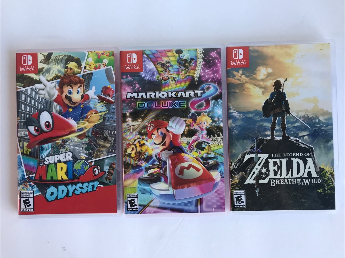 ソフト2本セット マリオオデッセイとマリオカート Nintendo Switch専用ソフト スーパーマリオ