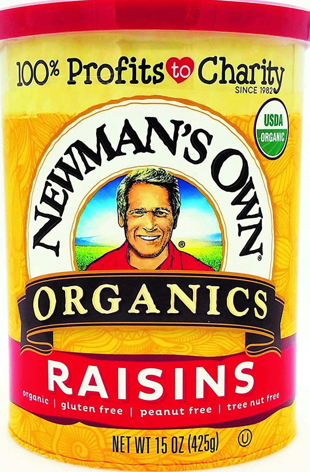 Newman's Own Organics California Raisins, 15 Ounce