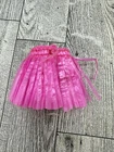 Barbie Doll Hawaiian Fun Tropical Pink Grass Skirt Clothing Accessory 1990 VTG